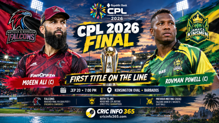 Who Wins the CPL 2026 Final Falcons vs Kingsmen at Kensington Oval